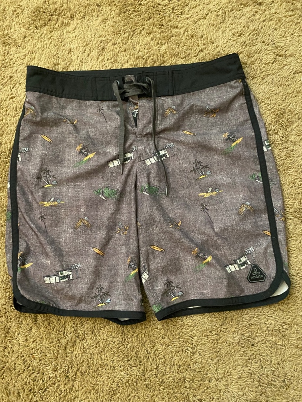 Prana Board Shorts Size 32